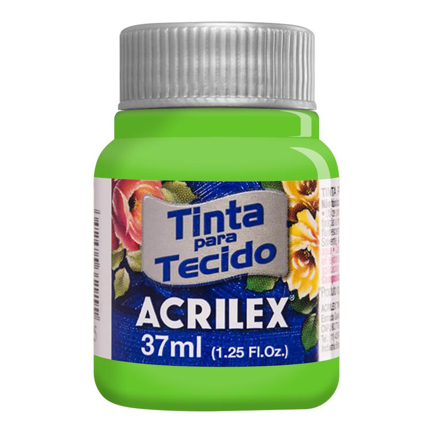 Pintura Para Tela Acrilex Verde Hoja 37ml