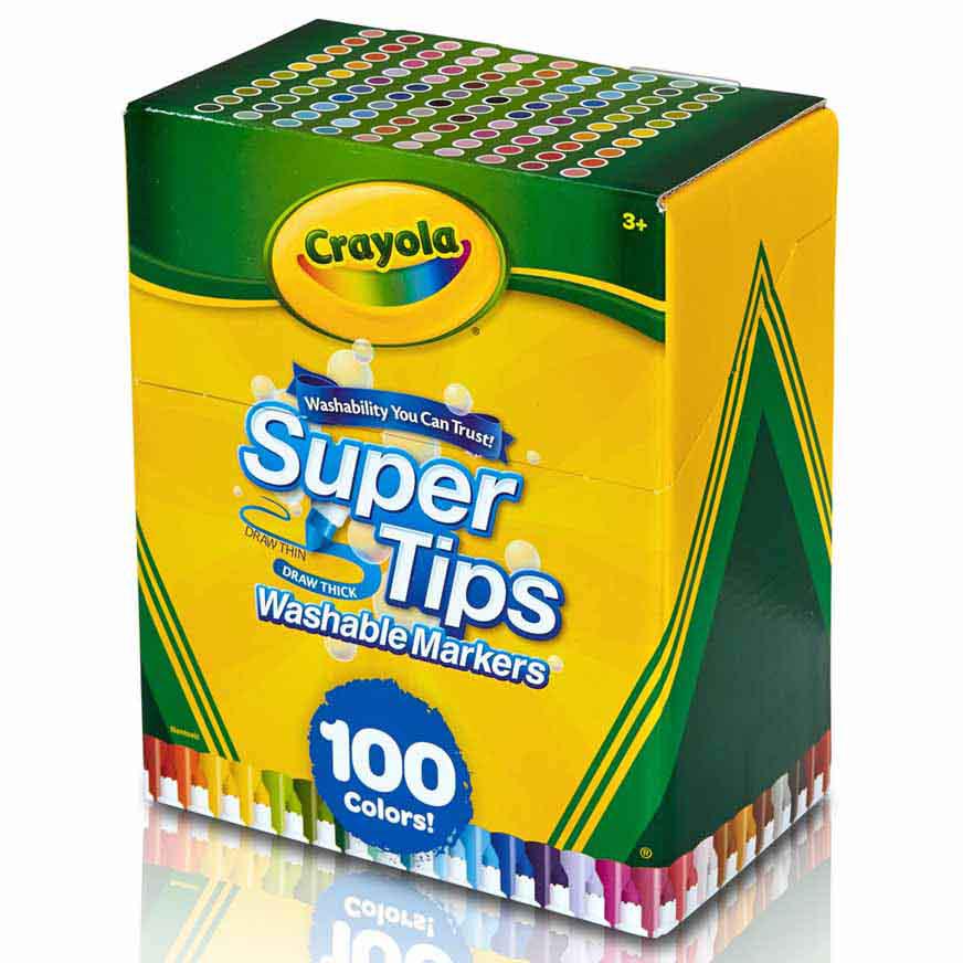 Super Tips X 100 Und CRAYOLA