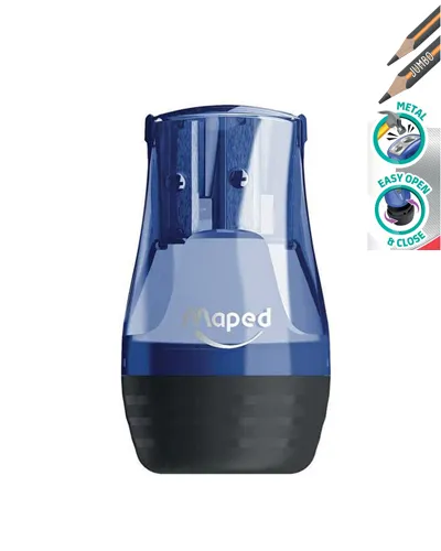 Tajador tonic metál doble orificio Maped