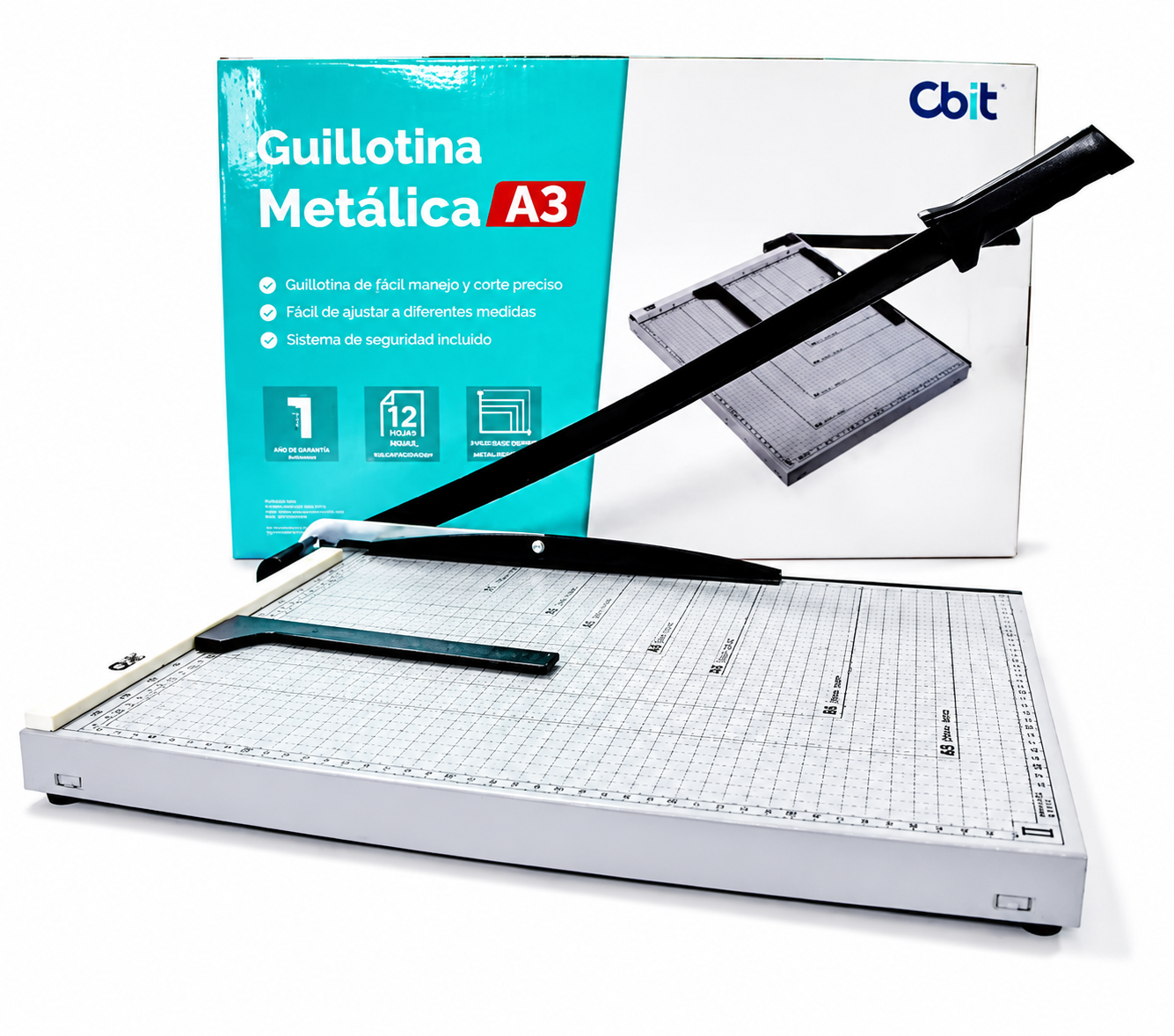 Guillotina metálica tamaño A3 Cbit