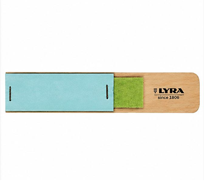 Rasqueta de Lija papel x 10 und. Lyra