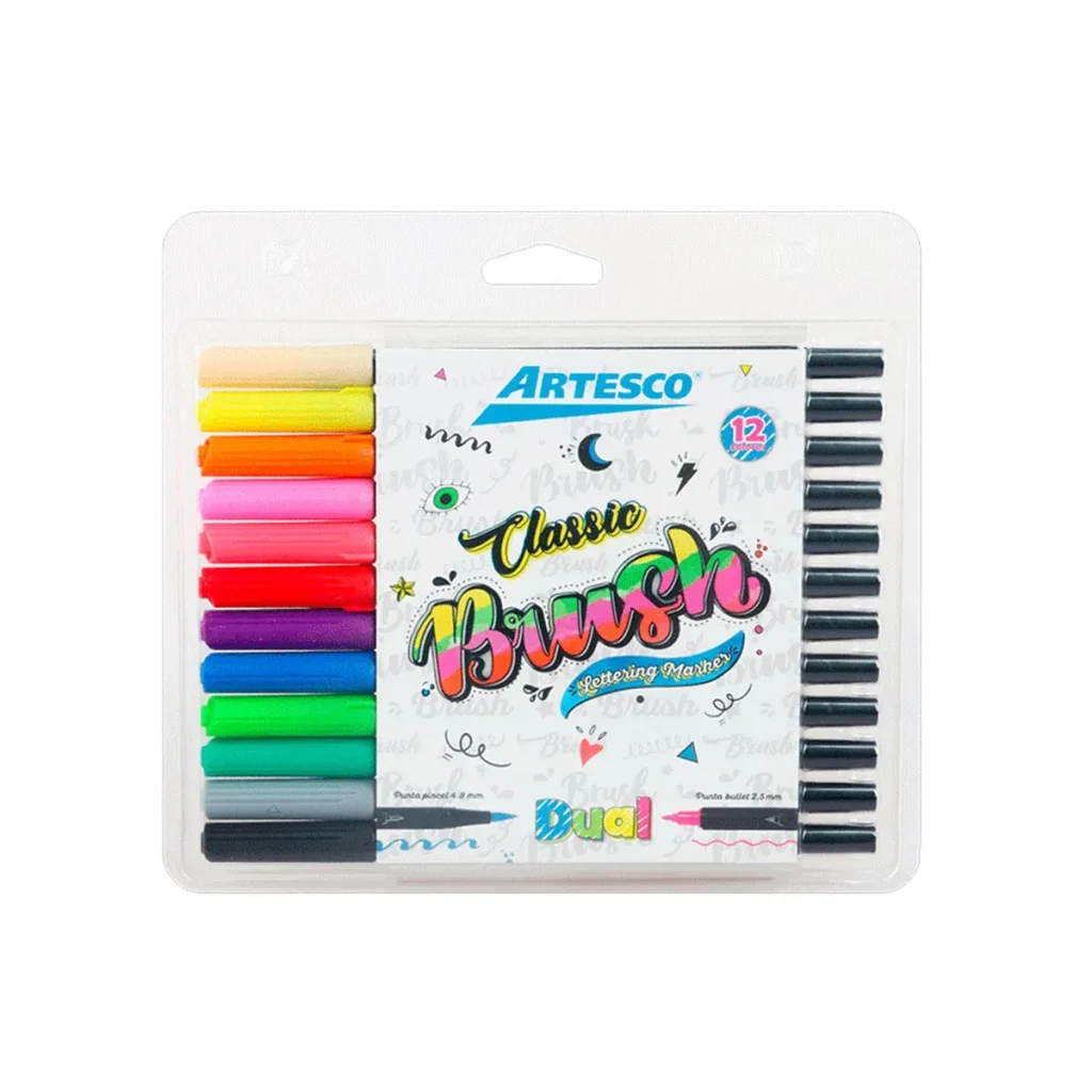Plumon dual classic brush x 12 und Artesco