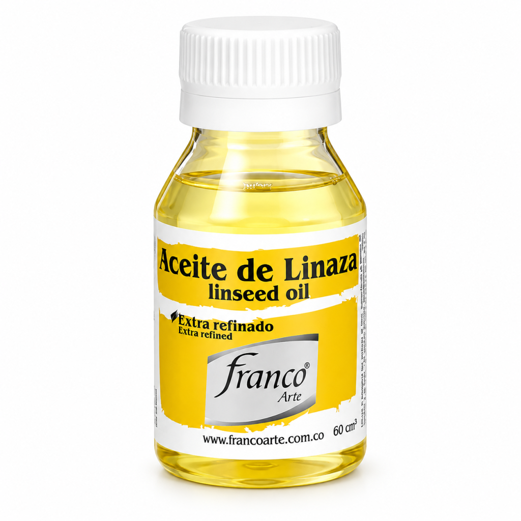 Aceite de Linaza 60 ml. Franco Arte
