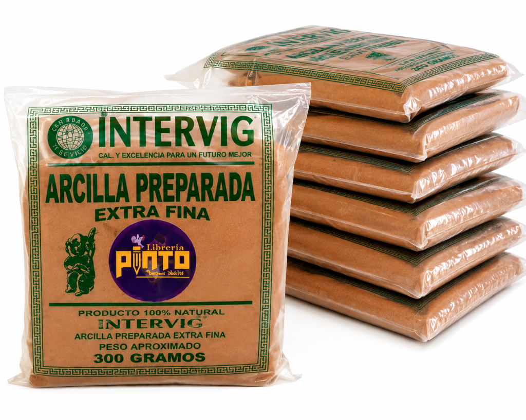 Arcilla Natural Ecológica x 300 gr. Intervic